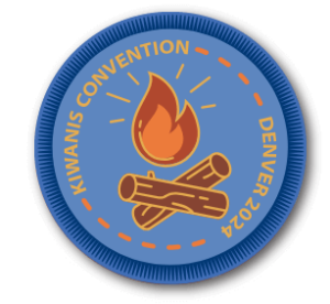 Kiwanis Convention Badge 2024
