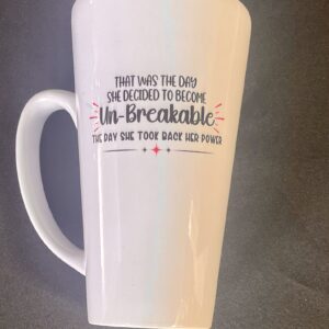 Tall Ceramic Coffee Mug